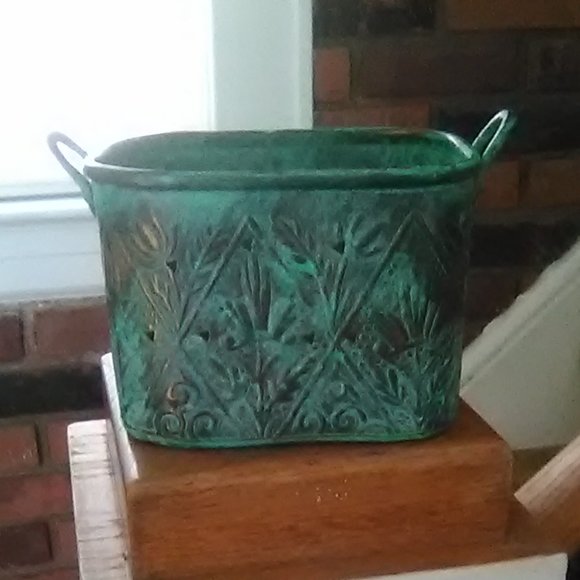 Accents Small Copper Planter Poshmark